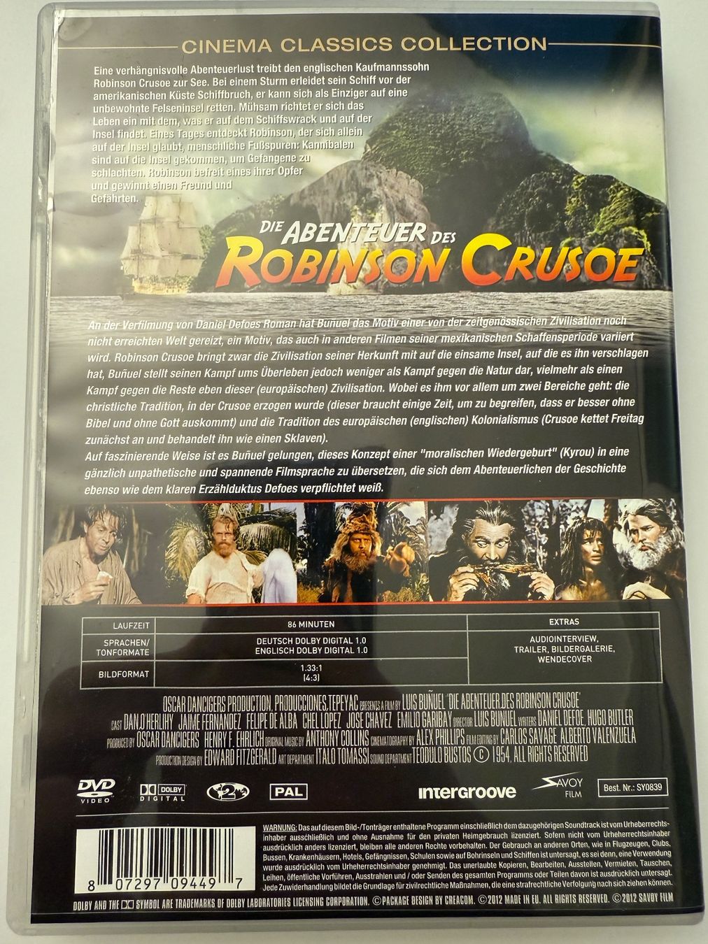 Alle DVDs: Die Abenteuer des Robinson Crusoe – Gebraucht aus Zürich von guybrushth82 1