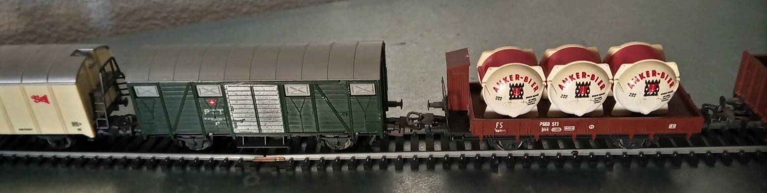 Lima Modelleisenbahnen: LIMA Wagons 5 x - transports marchandises - SBB CFF – Gebraucht aus Le Locle von PereiraHugo 7