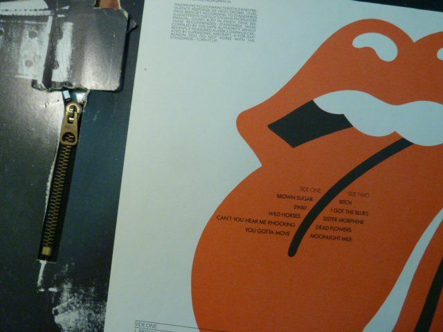 Dischi in vinile: Rolling Stones - Sticky Fingers  (VG+) – Usato da Au ZH venduto da sikoku 2