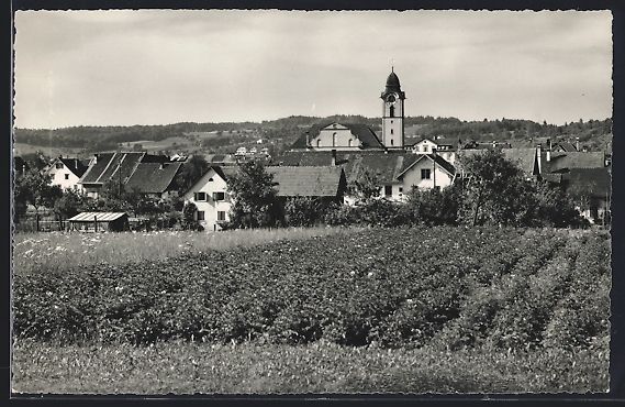 Ansichtskarten: AK Kloten, Teilansicht mit Kirche – Gebraucht aus Berlin von bartko-reher