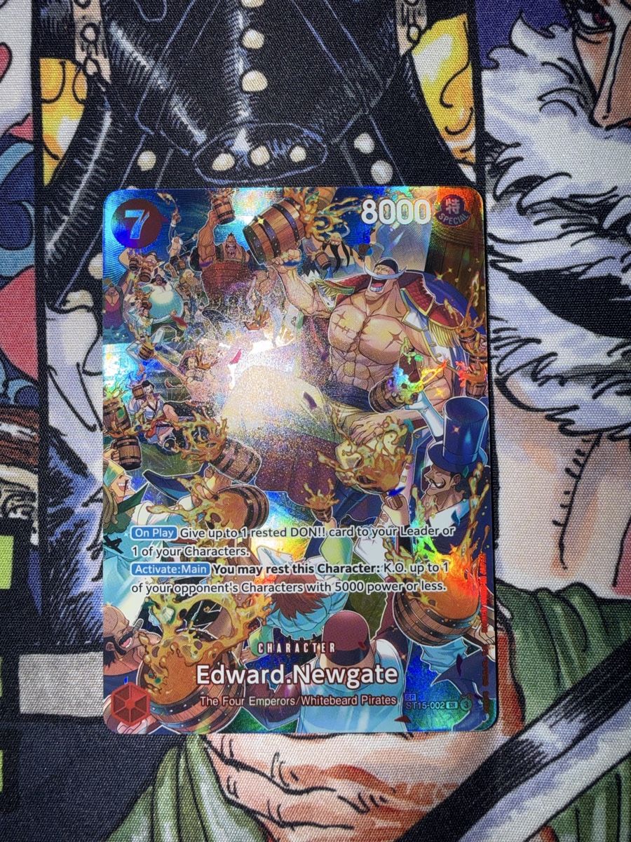 Bandai Carte collezionabili: One Piece Card Game Edward Newgate SP – Nuovo (secondo la descrizione) da Winterthur venduto da SoraV