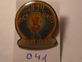 1Rock gegen Hass 1994 Openair Lengnau Pin (O41)