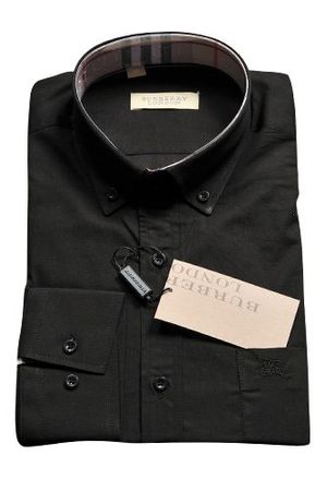 Burberry Hemd Schwarz