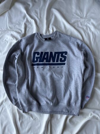 Felpa grigia Pull&Bear Giants New York taglia L
