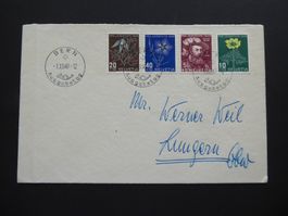 1.XII.49 Schöner PJ Satz Beleg