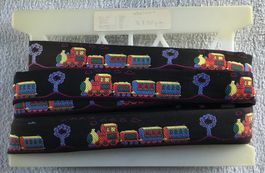 STOFF BAND NEU LOKOMOTIVEN 4 METER