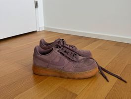 Nike Air Force 1 Sneaker gebraucht Lila Grösse 38
