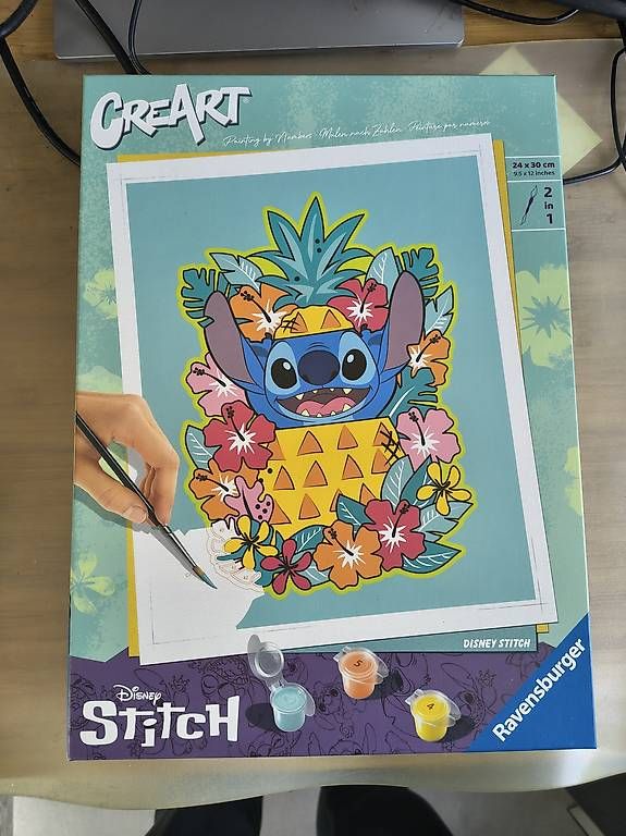 Kit bricolage: Stitch Malen nach Zahlen originalverpackt  – Usato da Reinach BL venduto da Palais_swiss