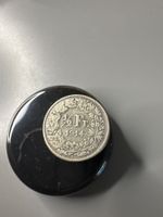 1/2 Franken 1914 Silber Münze guter Zustand