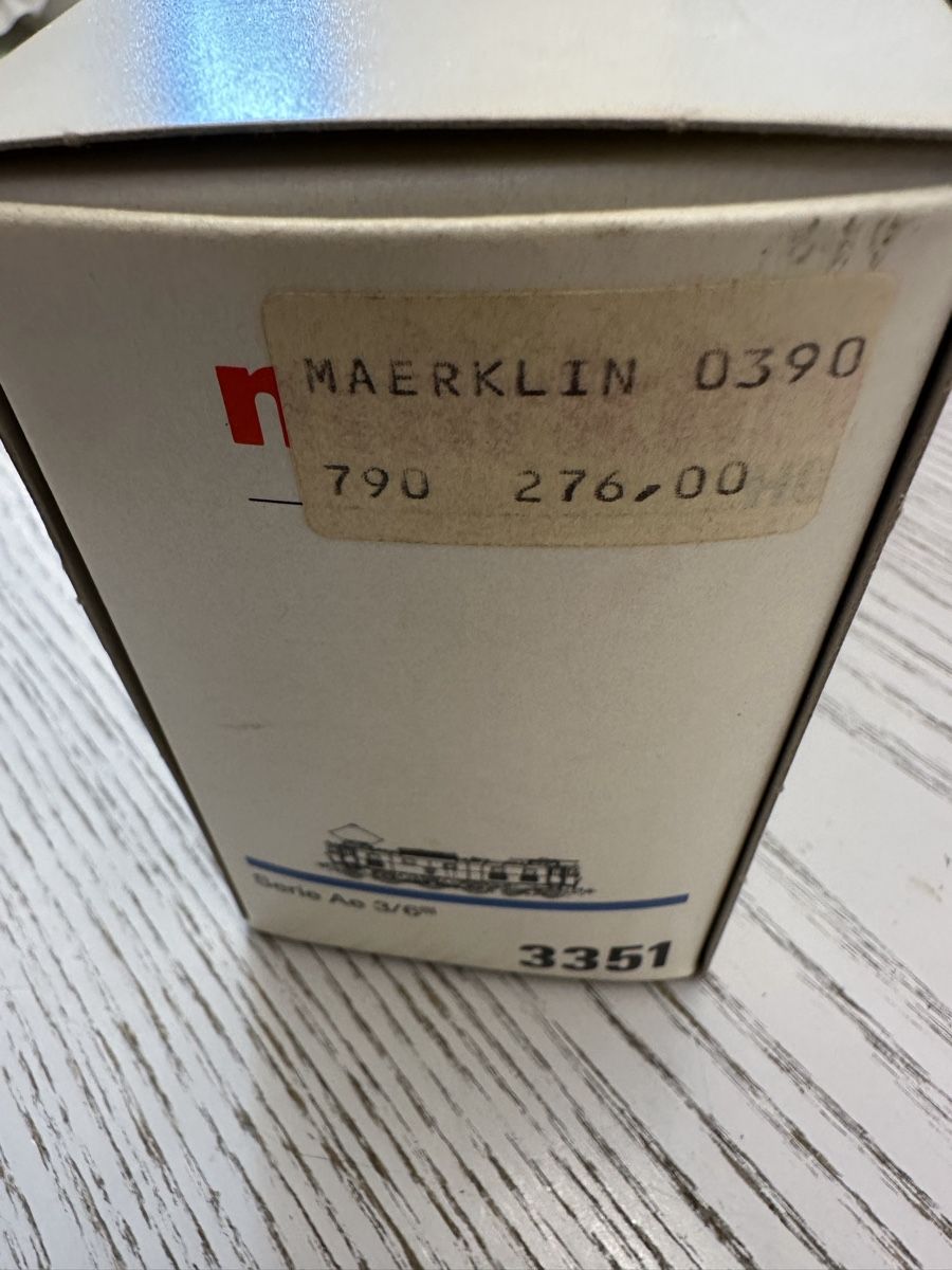 Märklin Modellini di ferrovie: Märklin 3351 SBB Ae 3/6 II – Usato da Lupsingen venduto da New-Haven 7