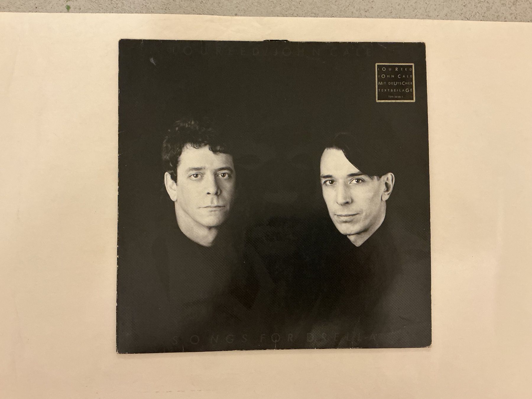 Vinyles: Lou Reed & John Cale LP - Songs for Drella (VG+) – D'occasion à Winterthur par Tumko_7_Vinyl