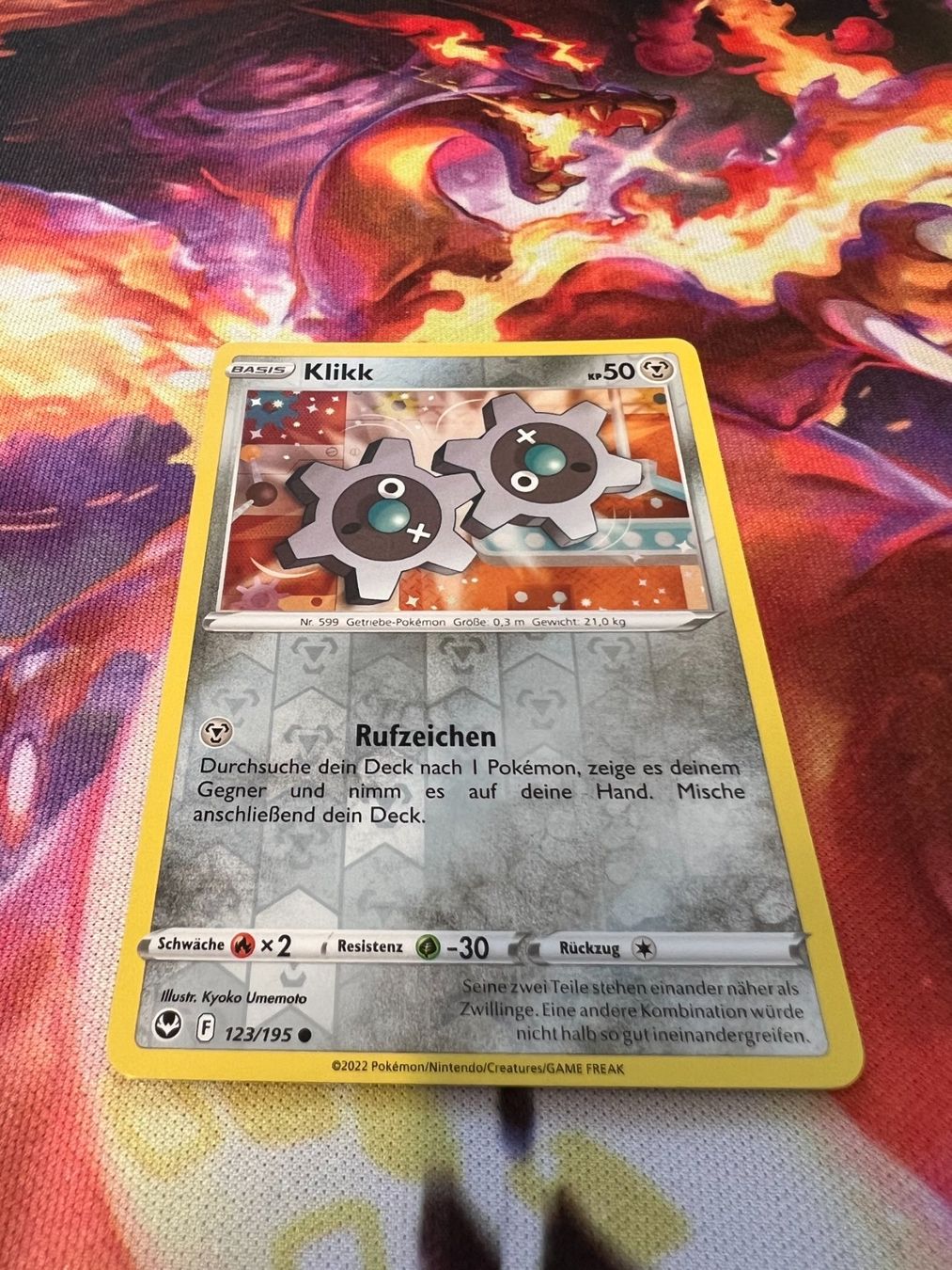 Pokémon Carte collezionabili: Klikk (SIT 123) / Reverse Holo / Silberne Sturmwinde – Nuovo (secondo la descrizione) da Bülach venduto da CherryBlu