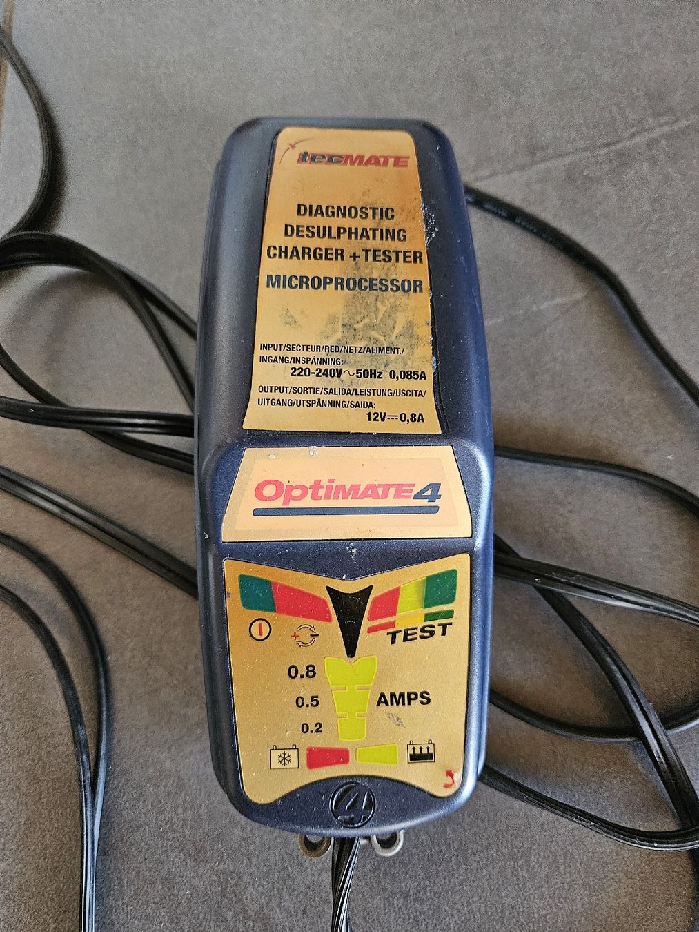 Caricabatterie: Batterieladegerät TecMate OptiMate 4 gebraucht – Usato da Hägglingen venduto da Ruwi 4