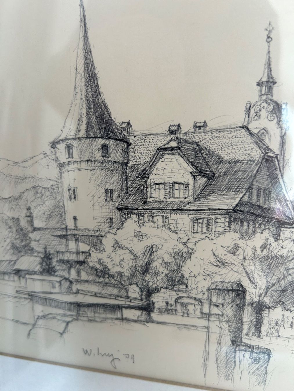 Posters & Illustrations: org. Bleistiftzeichnung – D'occasion à emmen par ricoides 1