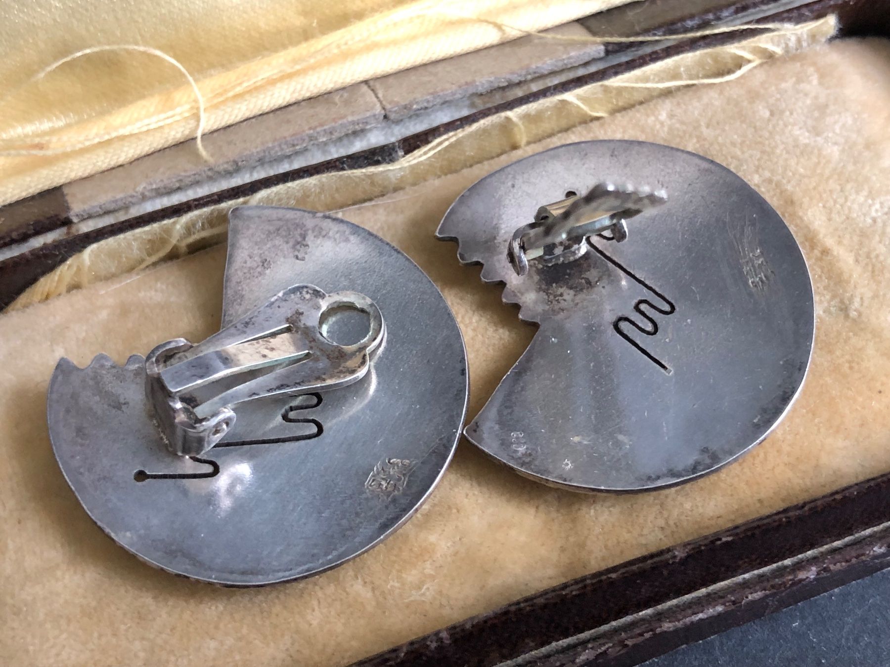 Boucles d'oreille: Silber Ohrclips 800 – D'occasion à Spiegel b. Bern par Rogger72 2