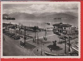 Oldtimer in Stresa am Lago Maggiore  -  alte Ansichtkarte