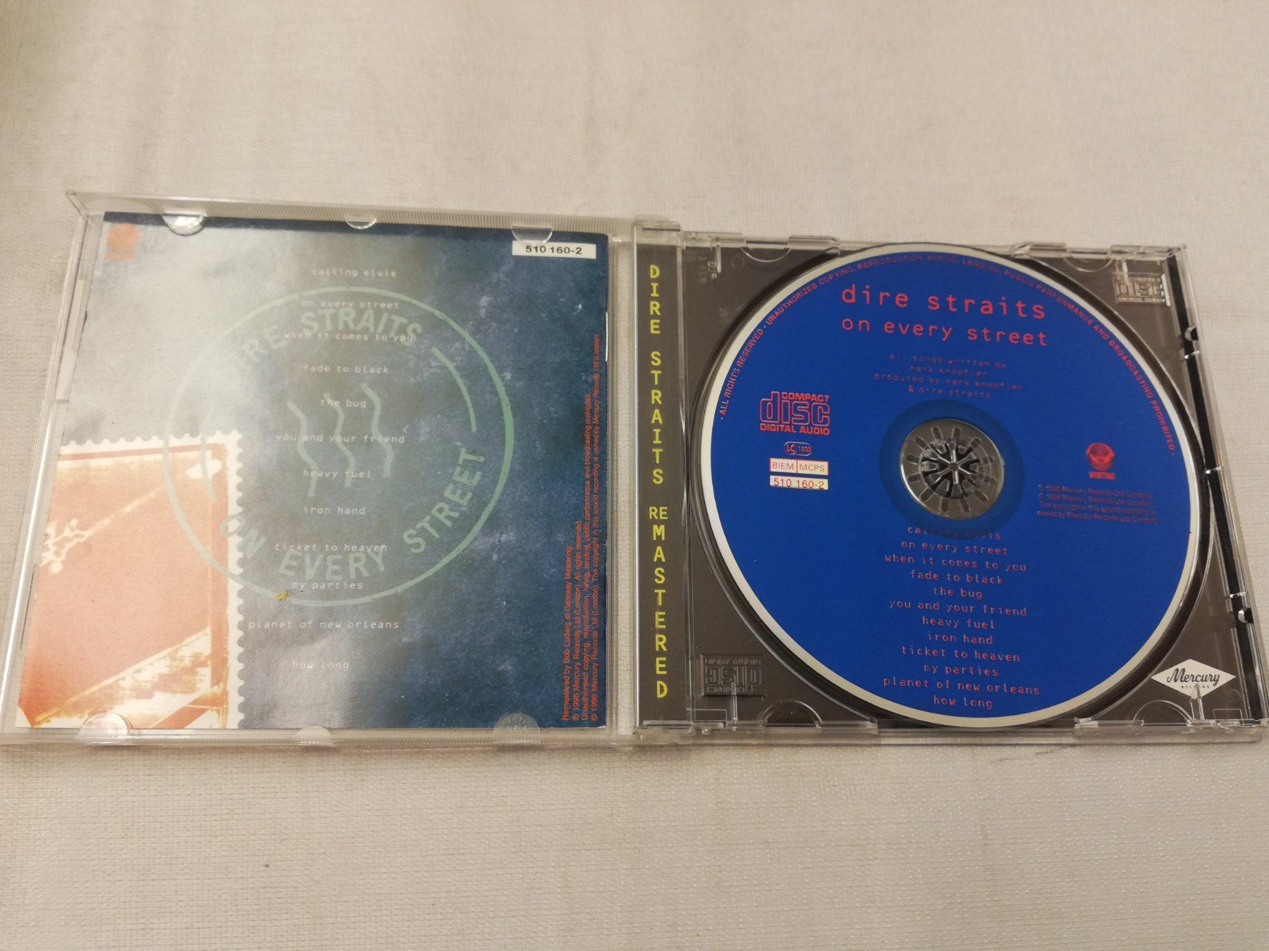 CD: DIRE STRAITS - ON EVERY STREET – Usato da Bern venduto da Vinylsound.ch 2
