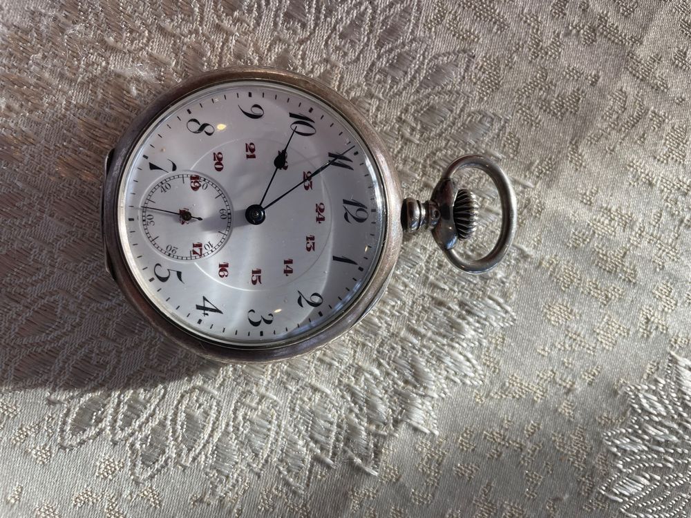 Montre de poche "MOILLIET" avec cabinet - SA - Antiquités décoration