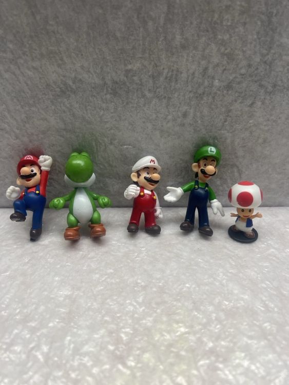 Mario Figuren Set, Vintage Nintendo, Sammlerstücke! (Gebraucht) in ...