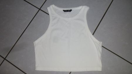 Damen-Top crème-weiss / M