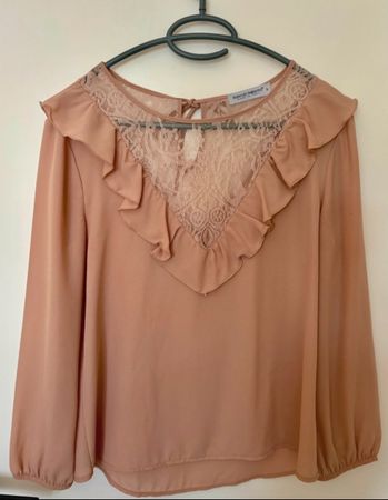 Elegant Lace Blouse, Size S, Rinascimento