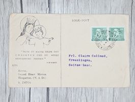 CL14 Enveloppe + Timbre Inde 19xx