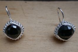 Ohrringe Silber mit Spinell