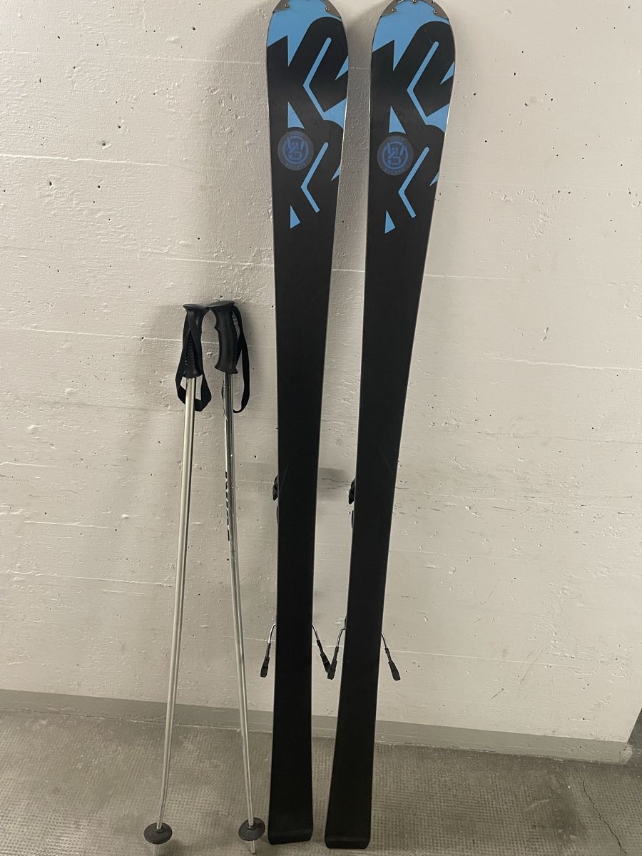 K2 Sci: K2 Ski inkl. Stöcke – Usato da Basel venduto da celinefille 1