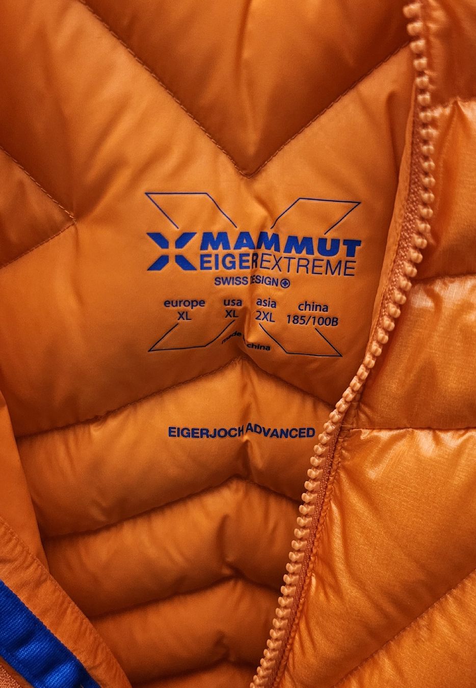 Mammut Giacche: Mammut Eigerjoch Advanced Doudoune Eiger Sunrise New ! – Nuovo e nell'imballaggio originale da Payerne venduto da UpPower 4