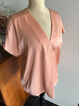 Rosa farbiges InWear Top Gr.36 passt sehr gut bei Gr.38