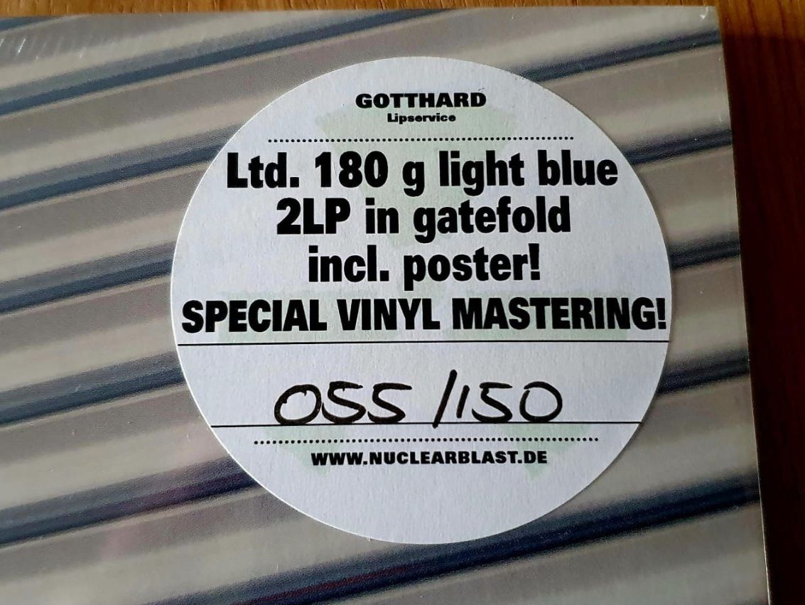 Vinyles: Gotthard Lipservice – Neuf (Voir description) à Dielsdorf par kpwe 3