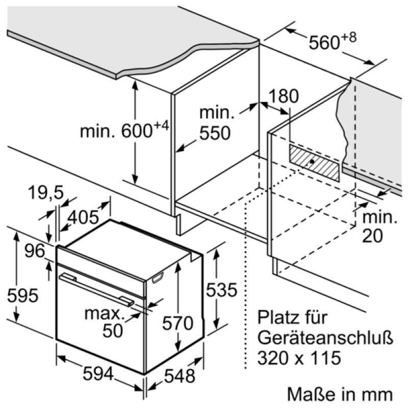 Küchengeräte: Siemens HB213ABS0 Einbaubackofen – Neu und originalverpackt aus Bottighofen von zaap 4