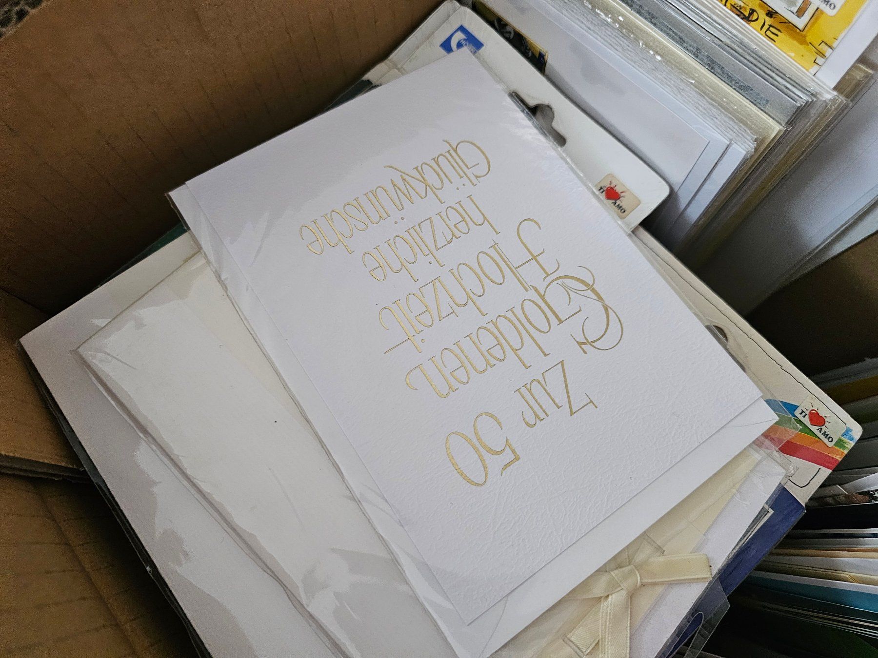 Cartoline: Div Karten (Hochzeit, Einladung, Gratulation, etc) – Nuovo (secondo la descrizione) da Bühler venduto da Labrador92