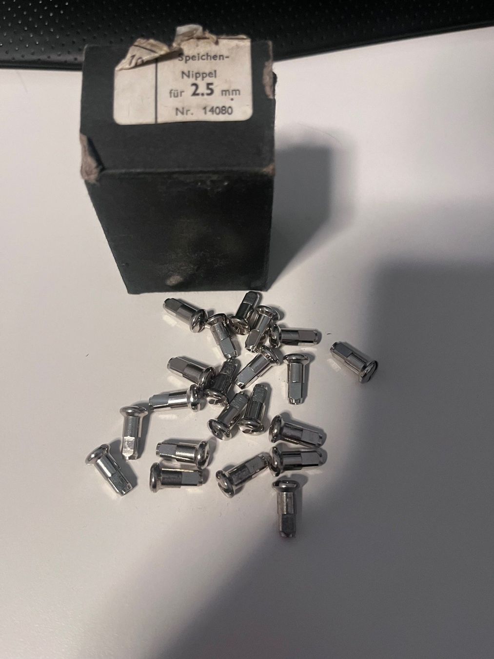 Puch Mofas: Puch / Sachs alte 2.5mm Speichennippel Original Weidmann – Neu (gemäss Beschreibung) aus Tegerfelden von meyci