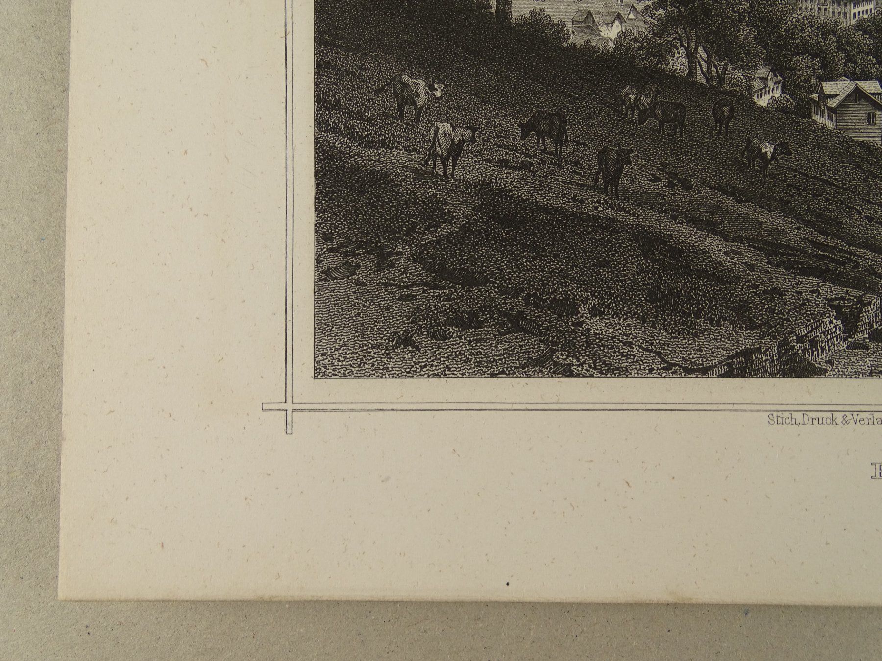 Incisioni: HEIDEN, STAHLSTICH NACH ROHBOCK 1870 – Usato da Grüningen venduto da Kartensammler 2
