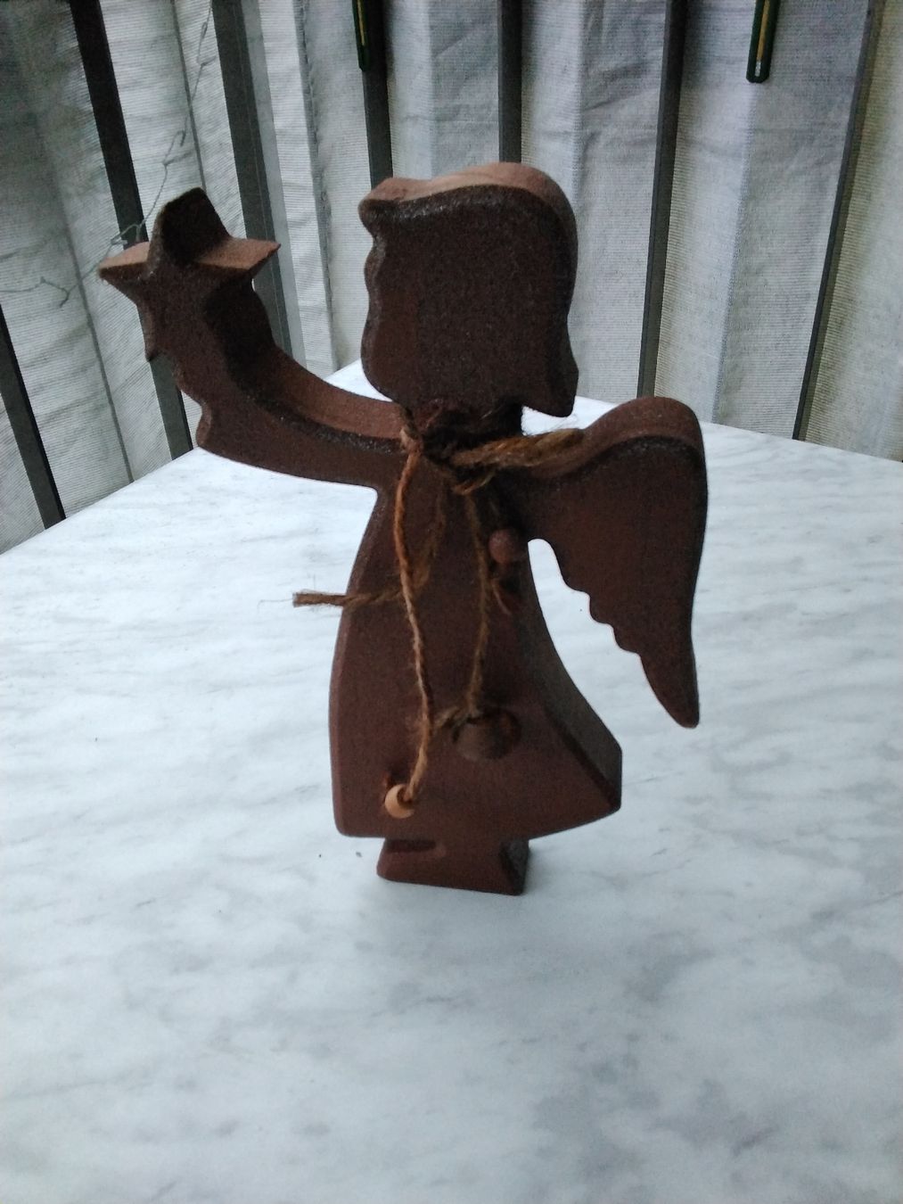 Statuette: ENGEL HOLZ BRAUN – Usato da Biel/Bienne venduto da dasi3