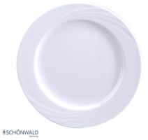 Schönwald Donna Teller flach Fahne 27 cm