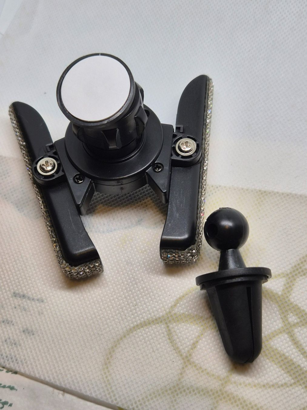 Staffe: Neuer schwarzer Strass-Auto-Smartphone-Halter – Nuovo e nell'imballaggio originale da Losone venduto da bal_gfp6 4