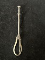 Eiswürfel od. Gebäckzange Edelstahl Schweden ca. 16 cm