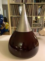 3 Grosse Vintage Deckenlampe aus Glas (3 Stück vorhanden)