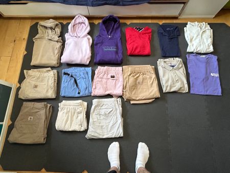 Kleidersammlung Herren (Pegador Carhartt Polo Ralph Lauren)