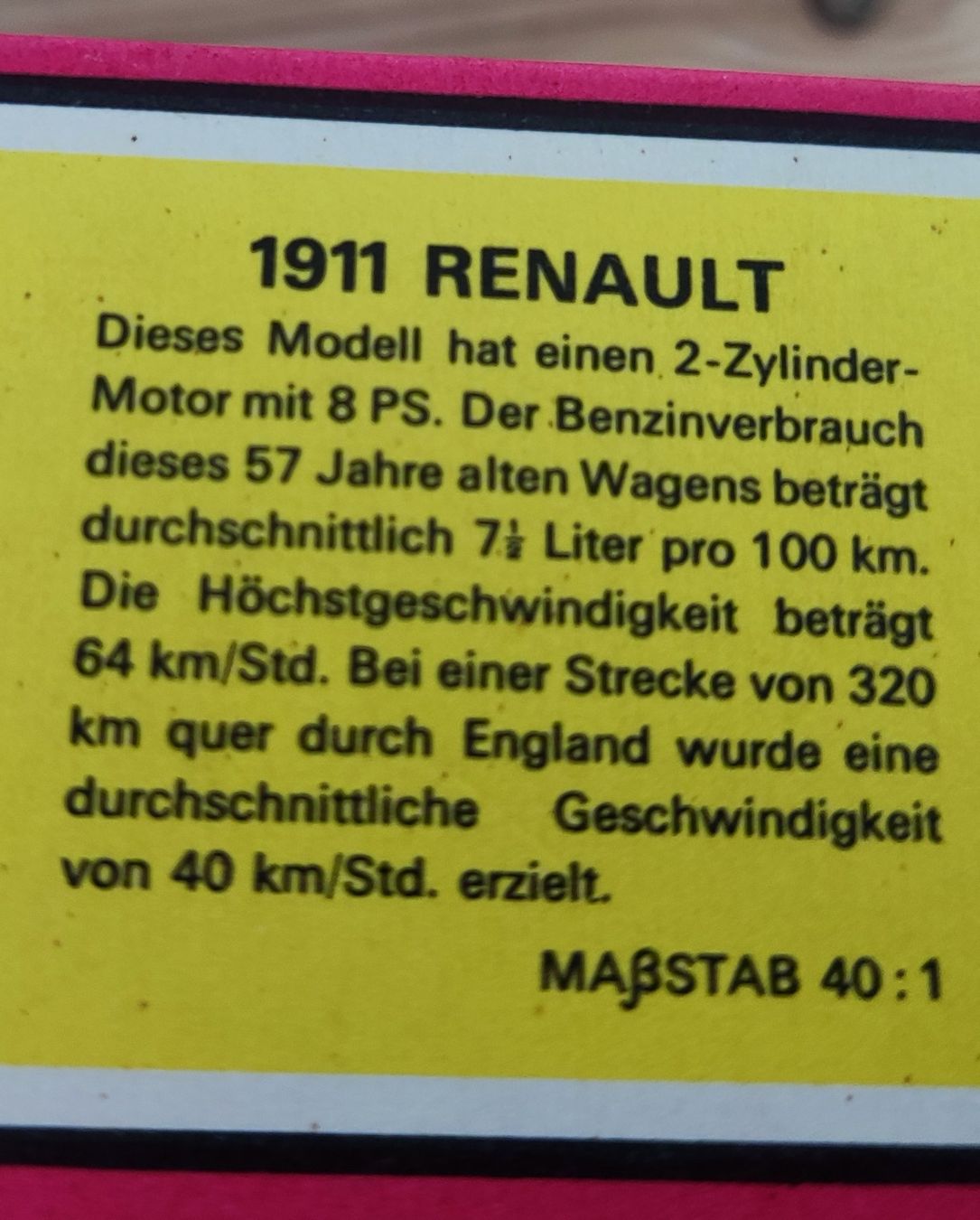 Matchbox Modellini d'auto: Y-2 MATCHBOX 1911 RENAULT – Usato da Chur venduto da Nisami 8