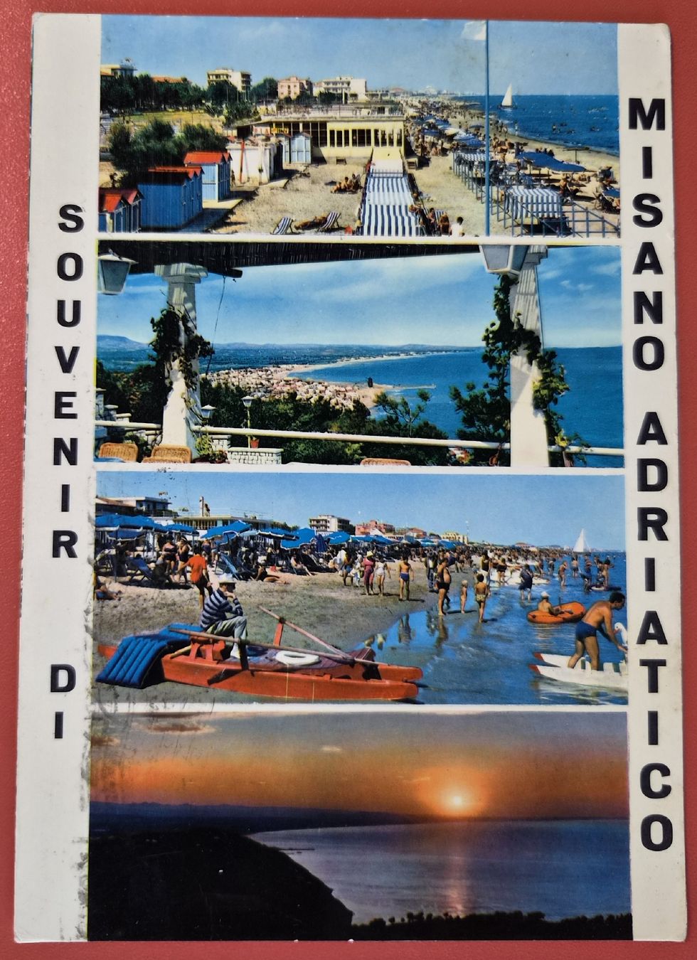 Ansichtskarten: Misano Adriatico ca 1965  Italien – Gebraucht aus Melchnau von Arthurius