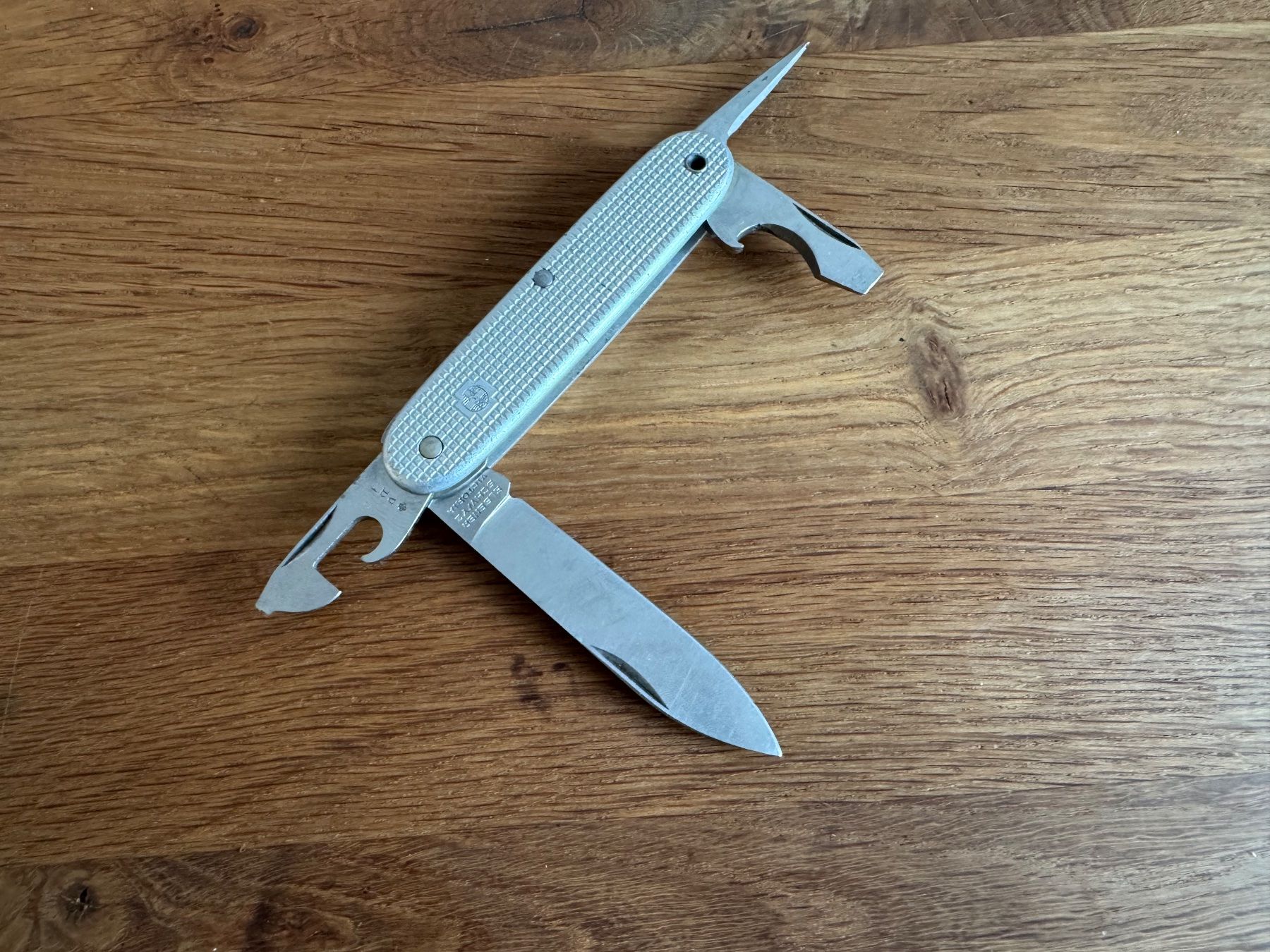 Schweizer Armee Coltelli tascabile: Elsener 65 Alu Schweizer Sackmesser Taschenmesser – Usato da Frauenfeld venduto da max11116 3