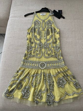 FAUST PARIS Kleid neu handmade Gr. 38 NP +1000 EUR