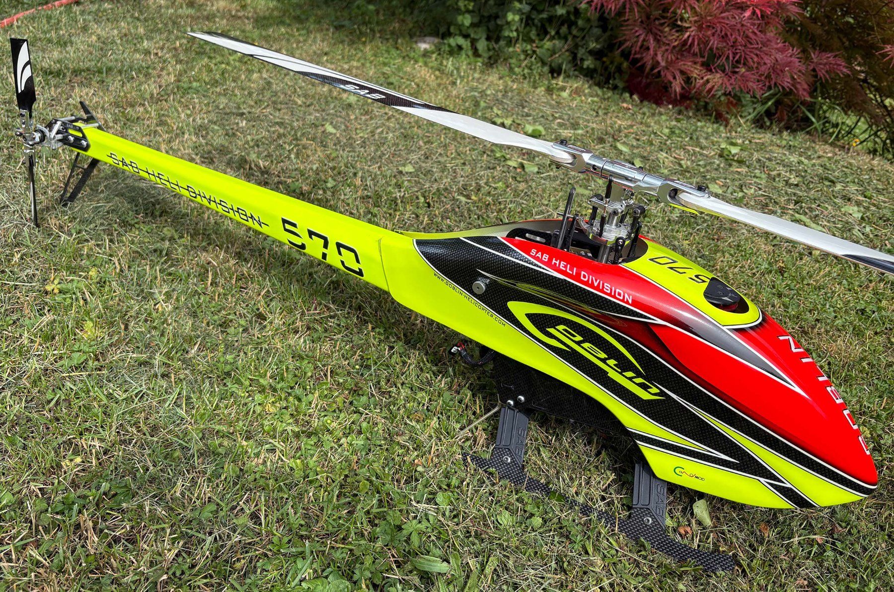 SAB Modellismo RC: Gebauter Goblin 570 Helikopter – Usato da Frick venduto da TOMAPO 5