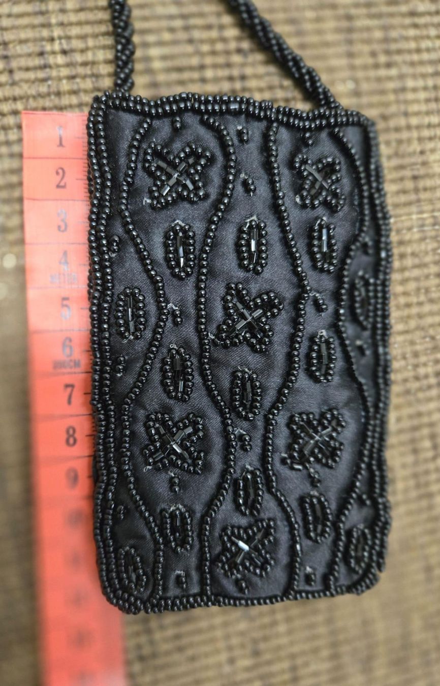 Taschen für Damen: Elegante Abendtasche schwarz Handmade – Neu (gemäss Beschreibung) aus Rheinsulz von Gilea 3