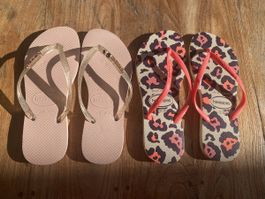 Havaianas Flip-Flops 2er-Set Gr. 39/40 – neu & ungetragen