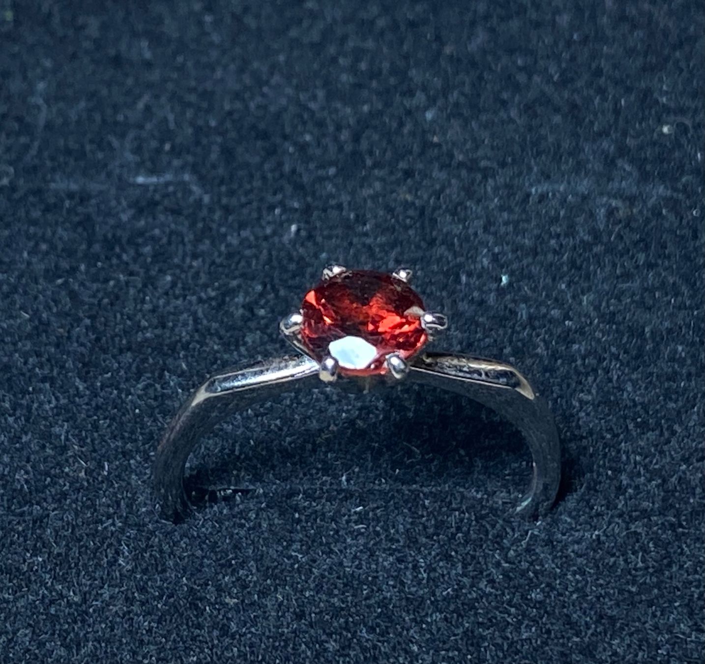 Ringe: Granat Ring Silber 925 vergoldet 💎✨ – Neu und originalverpackt aus Laax GR von Kiki-Kingdom2 1