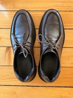 Chaussures élégantes en cuir marron Baldinini – taille 44